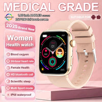 1.85" AMOLED Smart Watch - Women's Bluetooth Fitness Tracker with NFC & Health Monitoring
