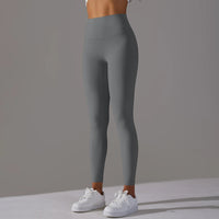 Breathable High-Waist Yoga Leggings - Women's Workout Tights for Running & Cycling