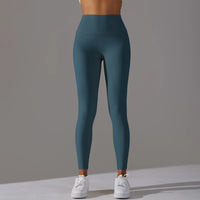 Breathable High-Waist Yoga Leggings - Women's Workout Tights for Running & Cycling