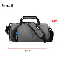 Wet-Dry Training Gym Bag - Large Multifunction Duffel with Shoe Storage