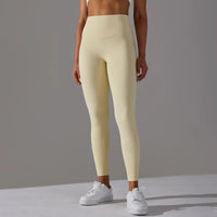 Breathable High-Waist Yoga Leggings - Women's Workout Tights for Running & Cycling