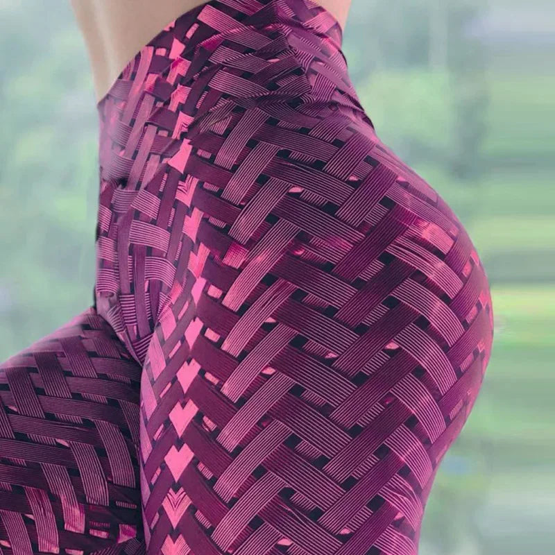 Printed High-Waist Training Leggings