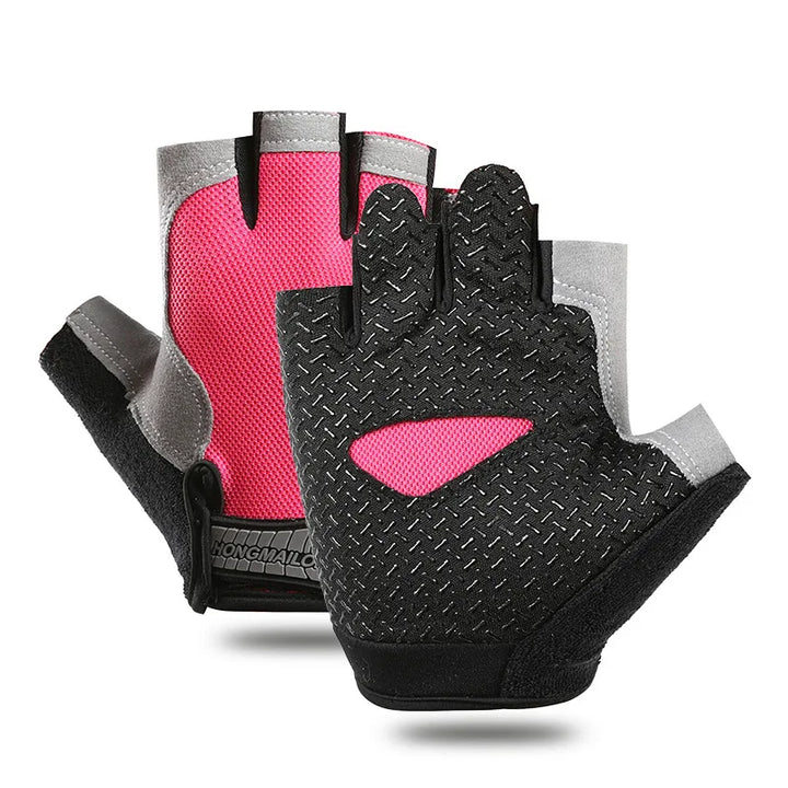 Breathable Half-Finger Cycling Gloves - Anti-Slip Training Gloves for Gym &amp; Riding