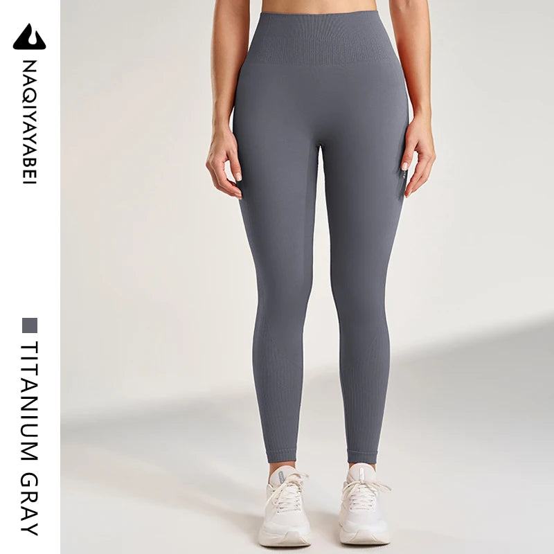 Quick-Dry High-Waist Yoga Pants