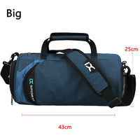 Wet-Dry Training Gym Bag - Large Multifunction Duffel with Shoe Storage