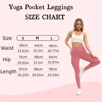 3-Piece High-Waist Cargo Yoga Leggings Set
