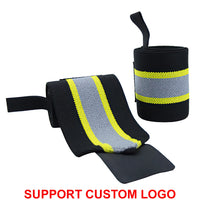 Extra-Strength Wrist Wraps - Lifting Support Straps for Gym & Power Training