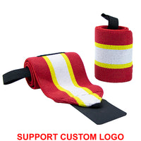 Extra-Strength Wrist Wraps - Lifting Support Straps for Gym & Power Training