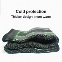 Compression Knee Support Sleeve - Protective Brace for Running & Gym Workouts