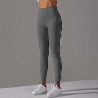 Breathable High-Waist Yoga Leggings - Women's Workout Tights for Running & Cycling