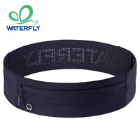 Slim Running Belt Waist Bag - Elastic Phone Pouch for Marathon & Jogging