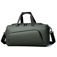 Multi-Compartment Gym Duffel Bag - Men's Training Bag for Workout, Travel & Weekend Trips