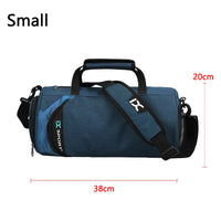 Wet-Dry Training Gym Bag - Large Multifunction Duffel with Shoe Storage