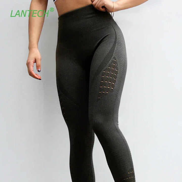Seamless Tummy Control Compression Leggings