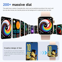 1.85" AMOLED Smart Watch - Women's Bluetooth Fitness Tracker with NFC & Health Monitoring