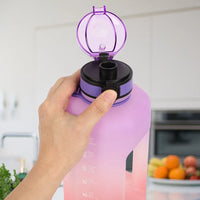 2.2L Motivational Water Bottle - Leakproof Hydration Flask for Gym & Travel