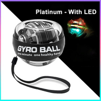 Power Gyro Ball Trainer - Wrist and Forearm Strengthener for Grip Conditioning