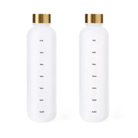 1L Motivational Water Bottle - BPA-Free Time Marker Flask for Fitness & Travel