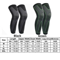 Compression Knee Support Sleeve - Protective Brace for Running & Gym Workouts