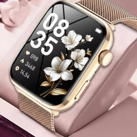 1.85" AMOLED Smart Watch - Women's Bluetooth Fitness Tracker with NFC & Health Monitoring