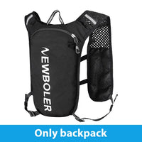 Ultra-Light Hydration Running Vest - Breathable Trail Pack for Marathon & Cycling