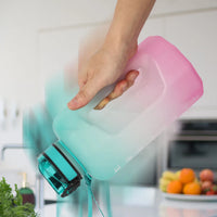 2.2L Motivational Water Bottle - Leakproof Hydration Flask for Gym & Travel