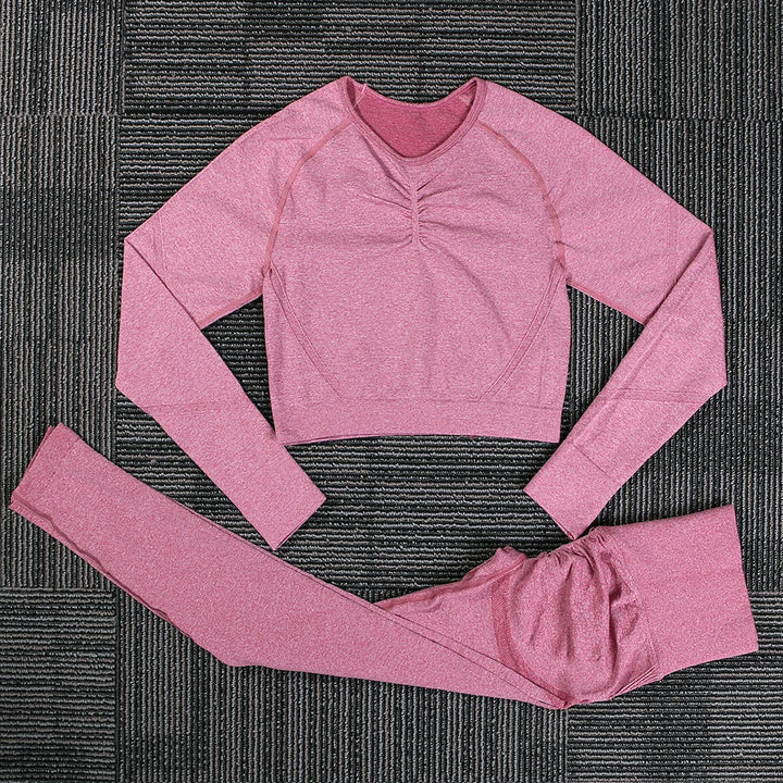 Seamless Push-Up Yoga Leggings - Women&