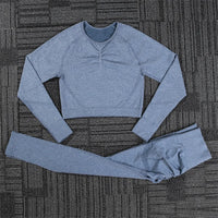 Seamless Push-Up Yoga Leggings - Women's High-Waist Gym Tights for Fitness