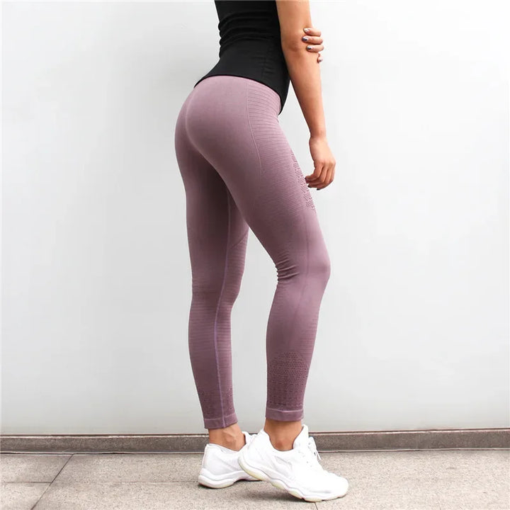 Seamless Tummy Control Compression Leggings