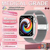 1.85" AMOLED Smart Watch - Women's Bluetooth Fitness Tracker with NFC & Health Monitoring