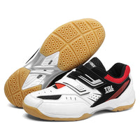 Indoor Court Shoes - Anti-Slip Cushion Trainers for Tennis, Badminton & Squash