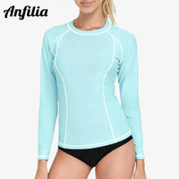 UPF 50+ Long Sleeve Rash Guard Top