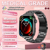 1.85" AMOLED Smart Watch - Women's Bluetooth Fitness Tracker with NFC & Health Monitoring