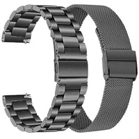 Stainless Steel Watch Band - Blackview W60 Replacement Strap for Smartwatch Wear