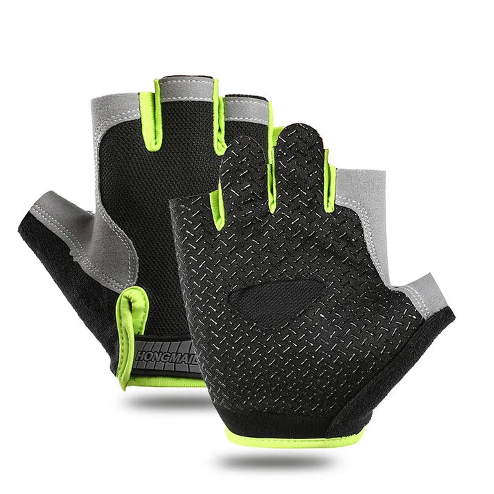 Breathable Half-Finger Cycling Gloves - Anti-Slip Training Gloves for Gym &amp; Riding