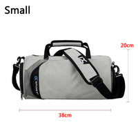 Wet-Dry Training Gym Bag - Large Multifunction Duffel with Shoe Storage