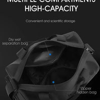 Oxford Travel Sports Bag - Large-Capacity Waterproof Fitness Duffel