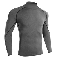 Men's Long Sleeve Compression Gym Shirt