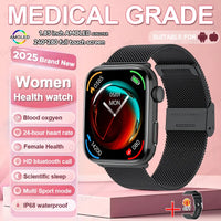 1.85" AMOLED Smart Watch - Women's Bluetooth Fitness Tracker with NFC & Health Monitoring