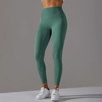 Breathable High-Waist Yoga Leggings - Women's Workout Tights for Running & Cycling