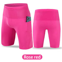 Men's Basketball Compression Pants with Inner Shorts