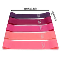 TPE Yoga Resistance Band - Stretch Loop for Glutes, Pilates & Strength Training
