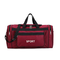 Nylon Travel Duffel Bag - Large-Capacity Weekender Holdall for Gym & Travel
