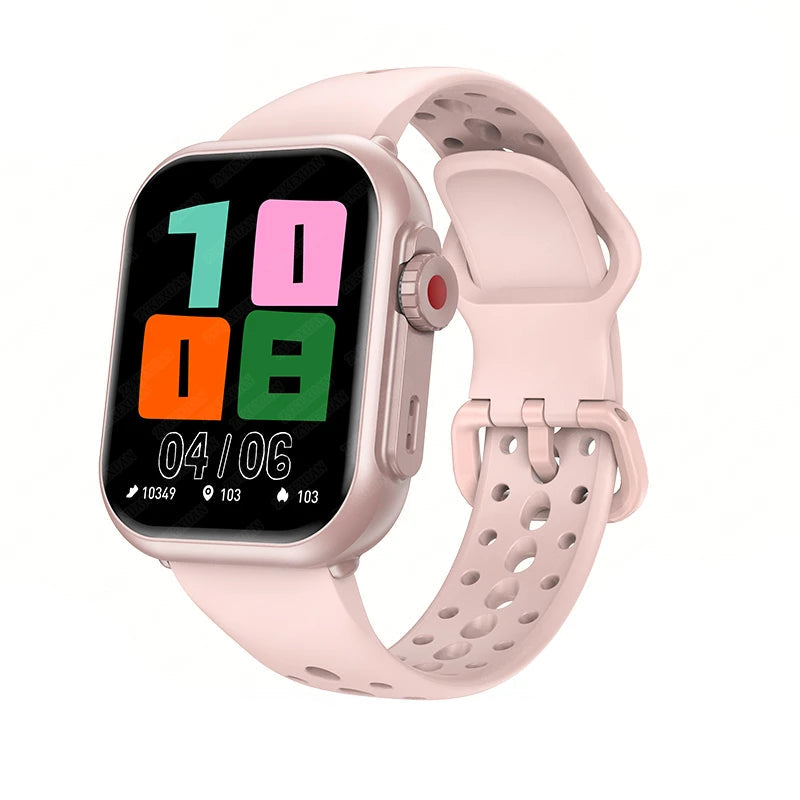 AMOLED GPS Smart Watch - Bluetooth Calling Fitness Watch with 1000mAh Battery
