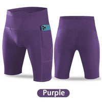 Men's Basketball Compression Pants with Inner Shorts
