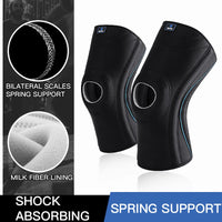Adjustable Knee Support Sleeve - Compression Patella Brace for Running & Basketball