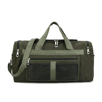 Nylon Travel Duffel Bag - Large-Capacity Weekender Holdall for Gym & Travel