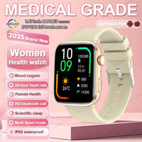 1.85" AMOLED Smart Watch - Women's Bluetooth Fitness Tracker with NFC & Health Monitoring