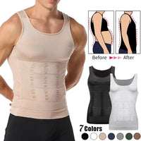 Men's Compression Body Shaper Tank