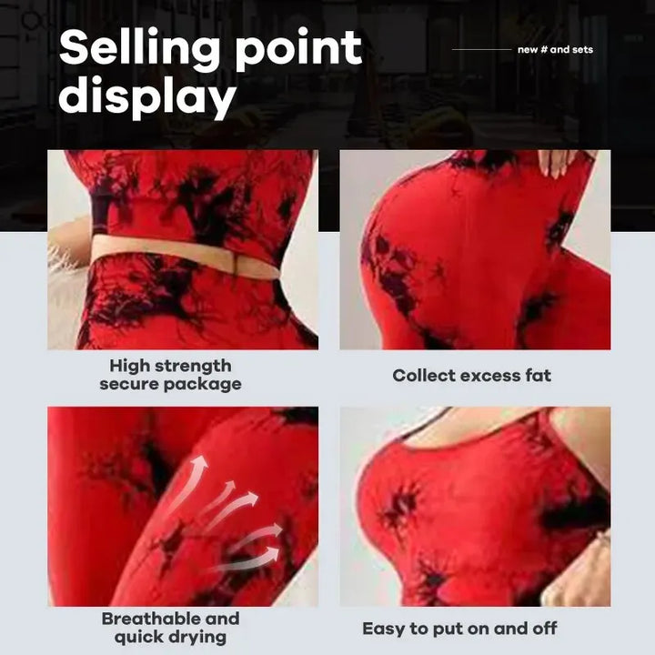 Tie-Dye Seamless Yoga Set